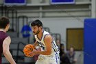 MBBall vs Sprinfgfield  Wheaton College Men’s Basketball vs Springfield College. - Photo By: KEITH NORDSTROM